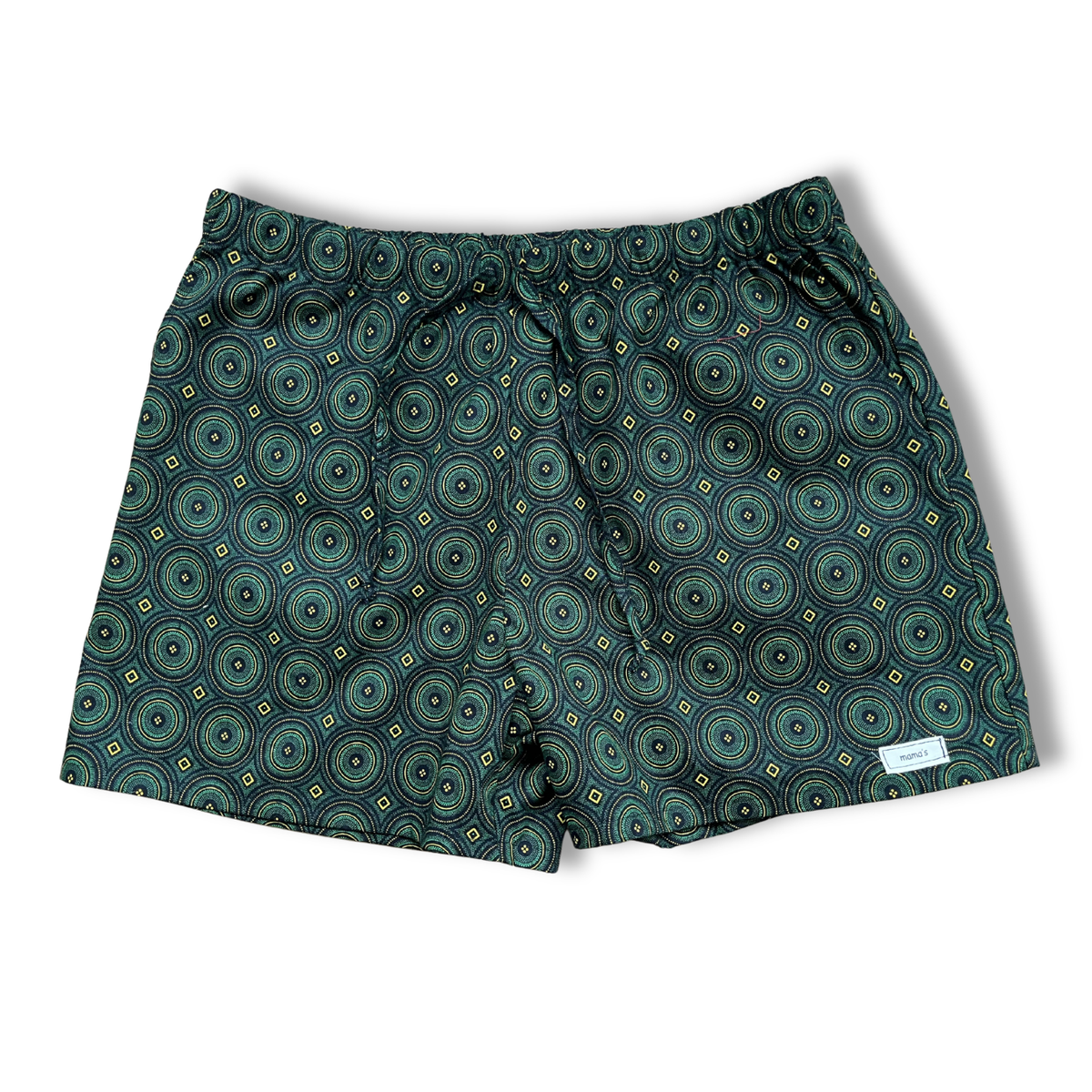 Green And Gold Shorts