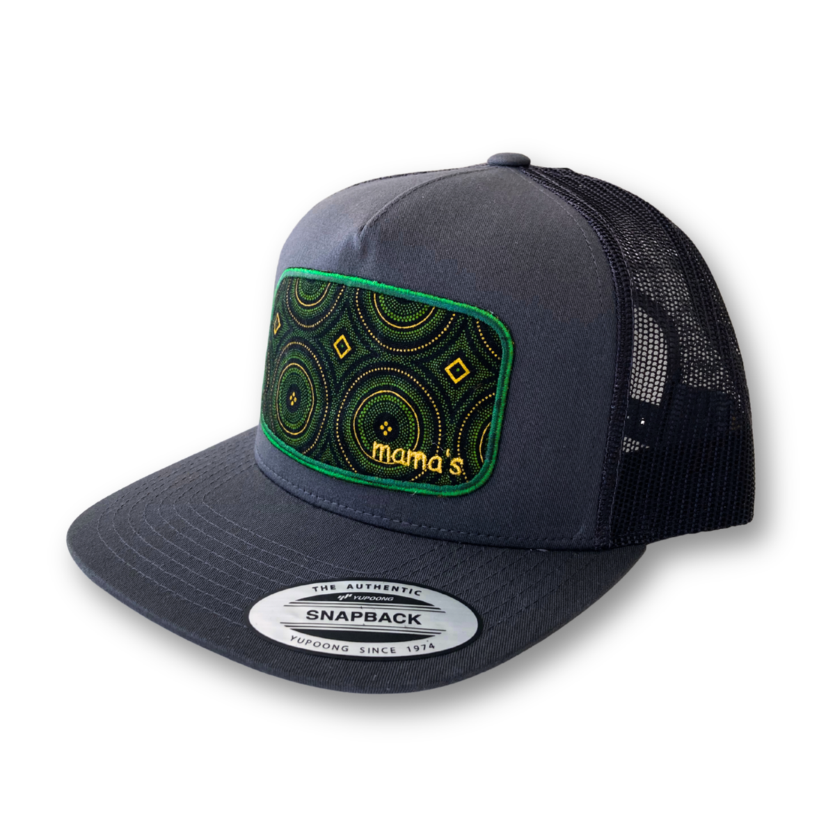 Green and Gold Classic Trucker