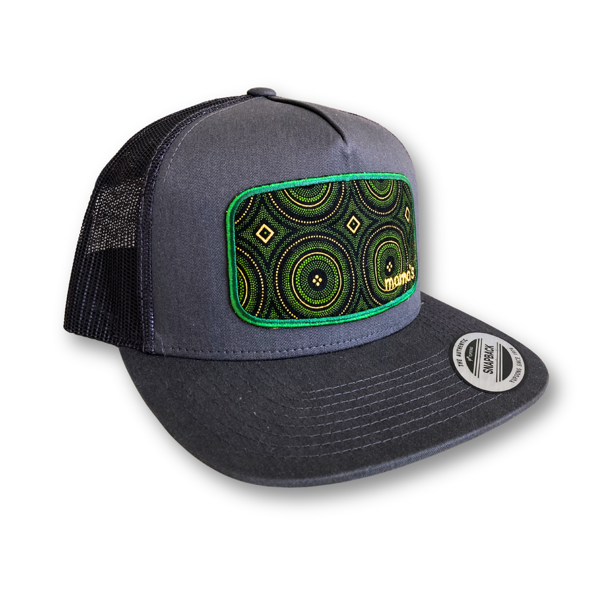 Green and Gold Classic Trucker