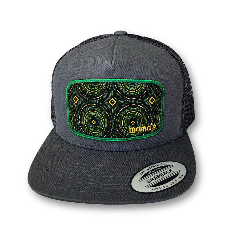 Green and Gold Classic Trucker